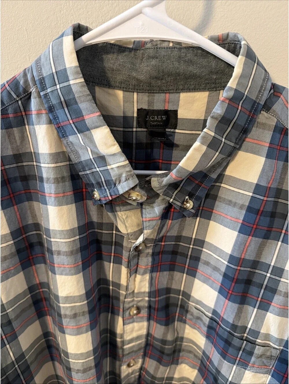 J. Crew Men’s Button Up Short Size XL